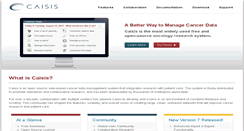 Desktop Screenshot of caisis.org