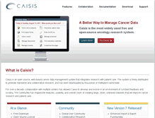 Tablet Screenshot of caisis.org